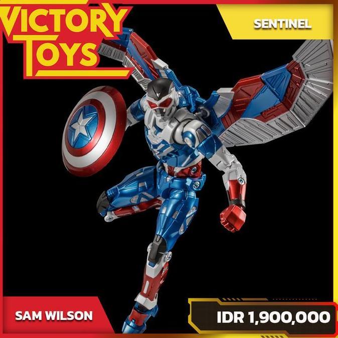 Captain America (Sam Wilson) Fighting Armor By Sentinel