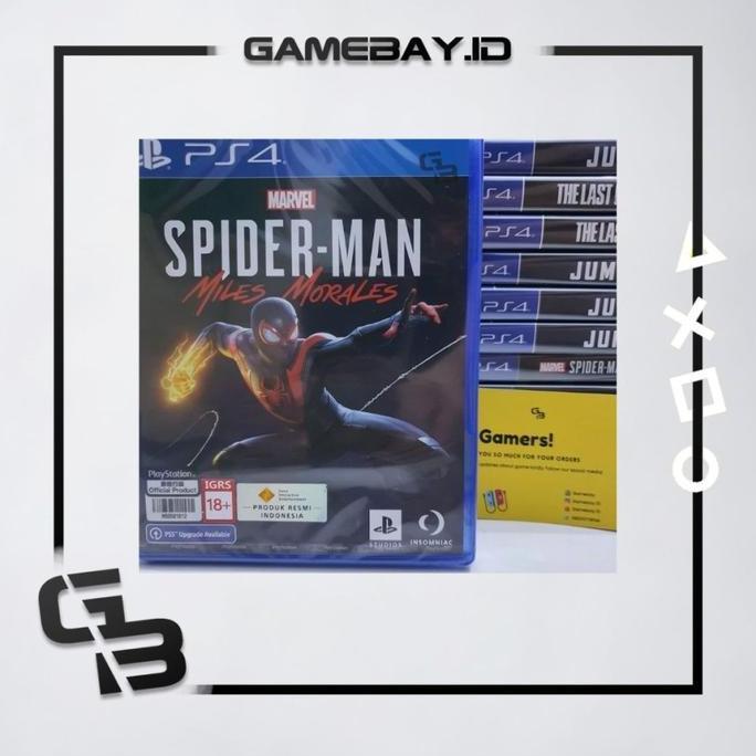 PS4 Spiderman / Spider-Man Miles Morales BD PS 4 / PS4