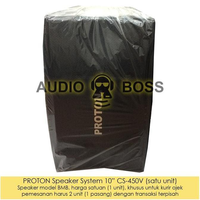 yellowbench / 1 PROTON Speaker Sistem Karaoke 10 10 inch Proton CS-450V CS 450 V Diskon