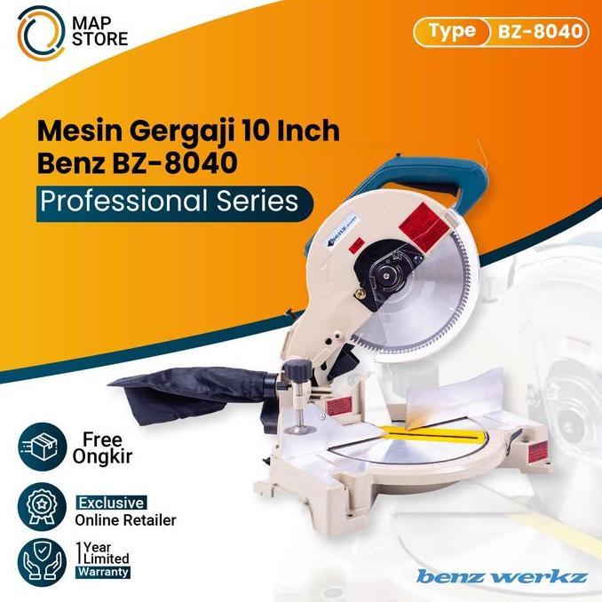 Benz Miter Saw 10" / Mesin gergaji duduk 10 Inci