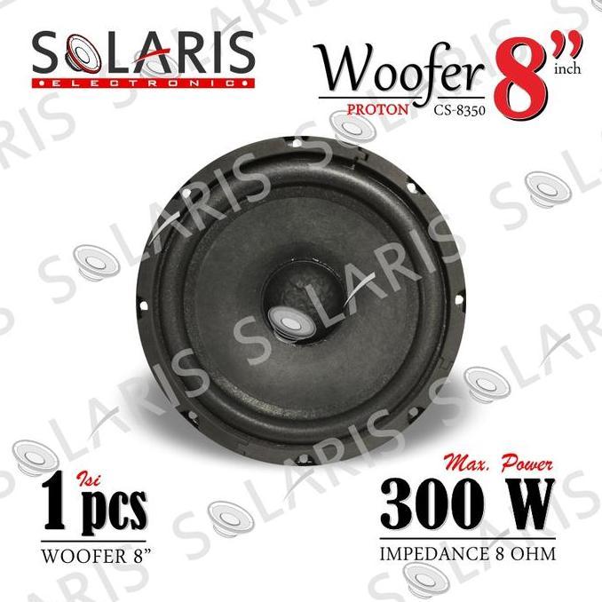 yellowbench / WOOFER 8 Inch DOUBLE MAGNET 300 Watt SPEAKER KARAOKE PROTON CS-8350 Bass Mantap Diskon