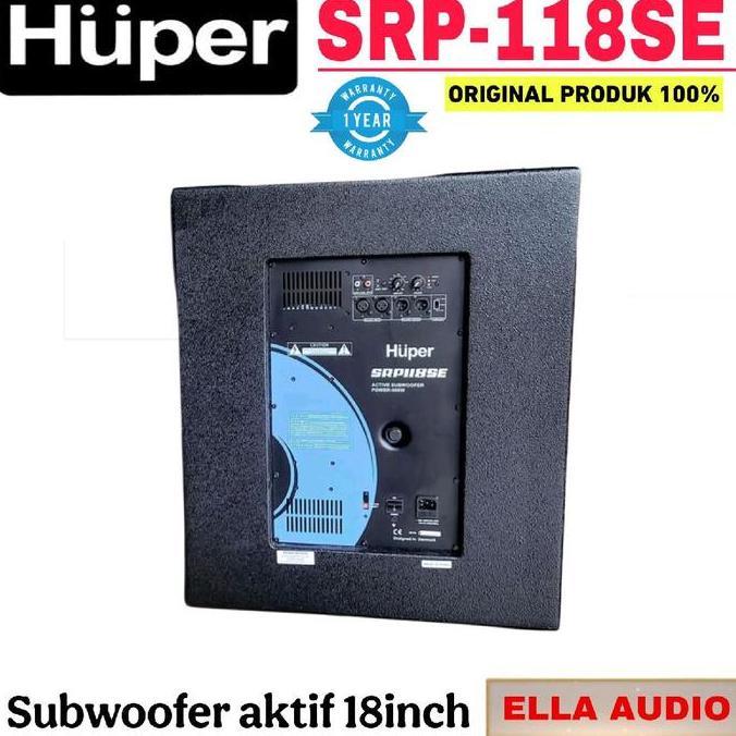 fauziakh.store / Huper SRP 118SE Active Subwoofer 18"Inch Original Diskon