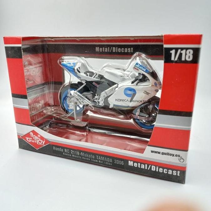 diecast Honda RC 211V-Makoto TAMADA 2006 Guiloy 1:18