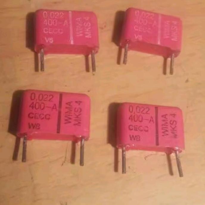 MKS4 MKS 4 22N 22NF 22 NF 0.022UF 400V WIMA NOS SAF12