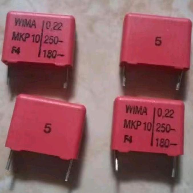 MKP10  0.22 0.22UF 220N 220 NF 180V 220NF WIMA 220/180V (4PCS) SAF12