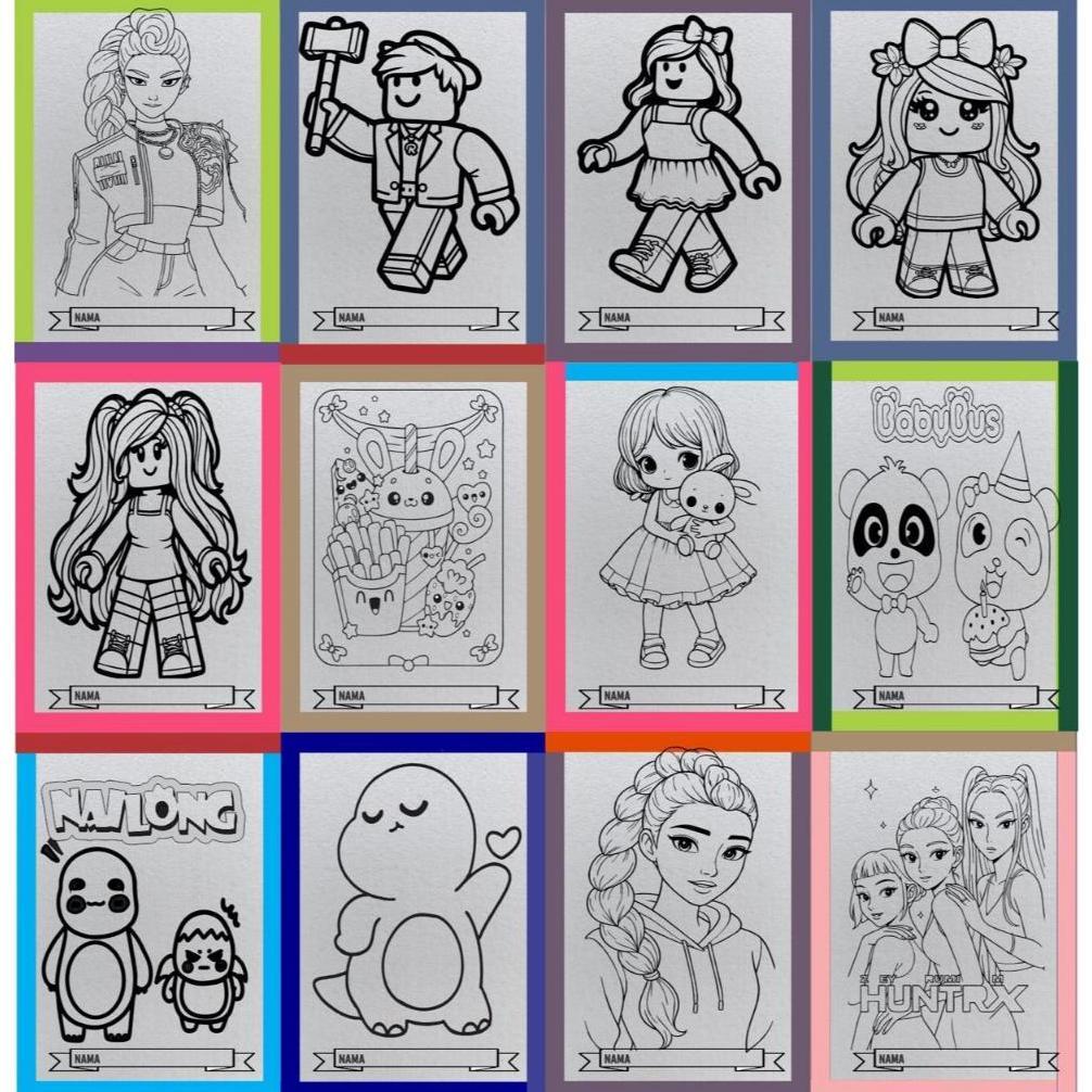 Terbaru Sterofoam Lukis isi 100 pcs 33x50 Styrofoam Lukis Gabus Mewarnai