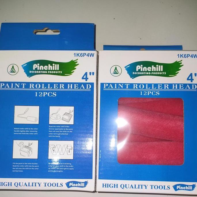 Bulu roll kapal pinehill merah / cat minyak / cat kapal