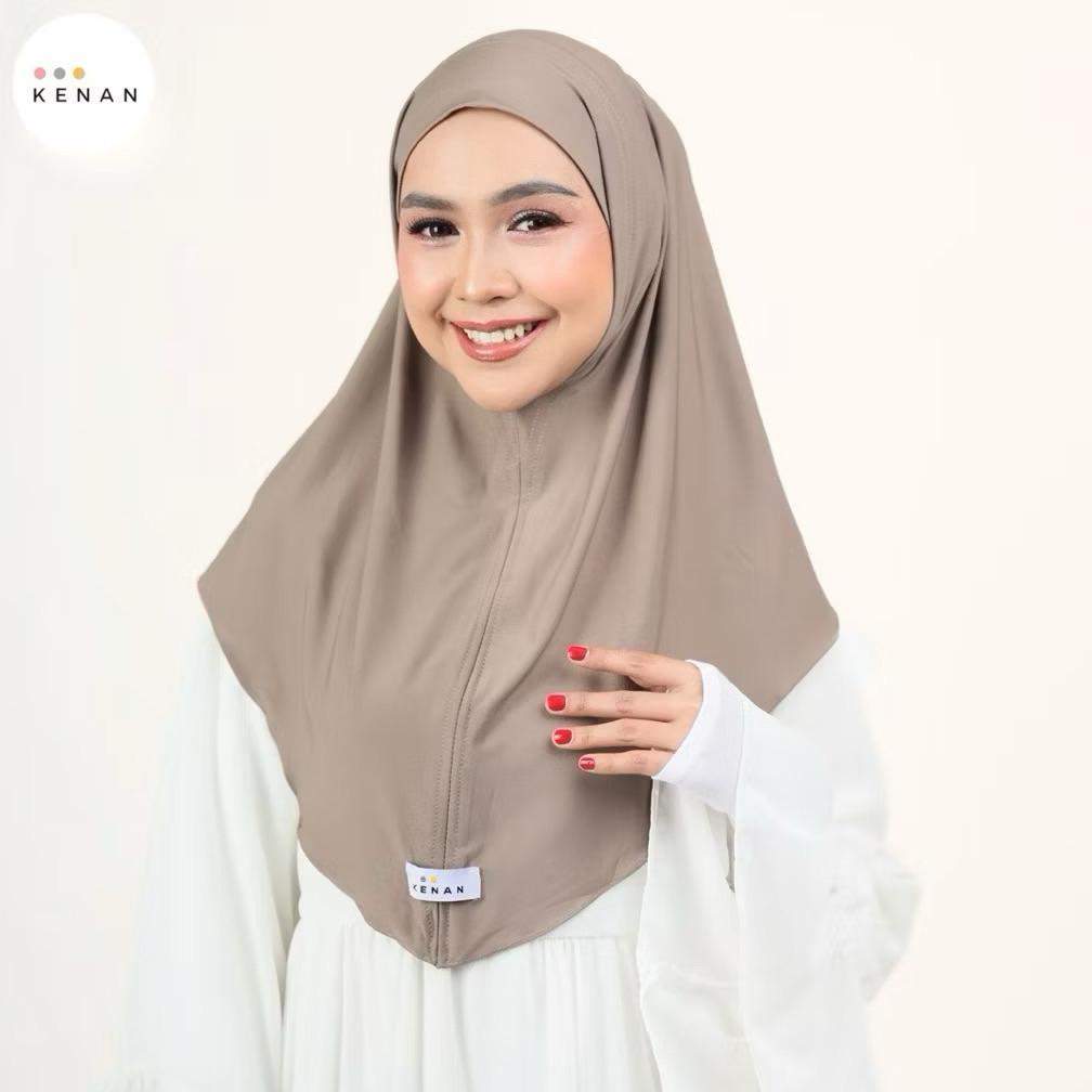 Krudung Segi Empat - Kenan Clara Hijab Daily Instan Non Pet Size M
