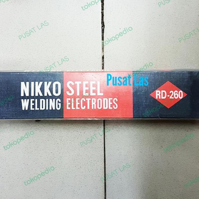 KAWAT LAS RD260 2.6MM NIKKO STEEL ELEKTRODA RD 260 2.6 MM DUS 5KG 5 KG