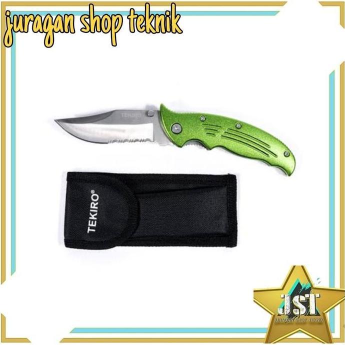 TEKIRO GT-PK1826 POCKET KNIFE-1 BESAR PISAU LIPAT STAINLESS-1 BESAR