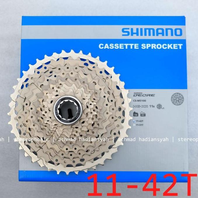 sprocket DEORE 11speed CS-M5100 11-42T cassette 11 speed DEORE M5100