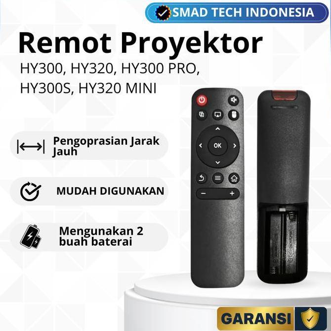 REMOT HY300 HY320 HY300 PRO HY300S HY320 MINI PROYEKTOR LED