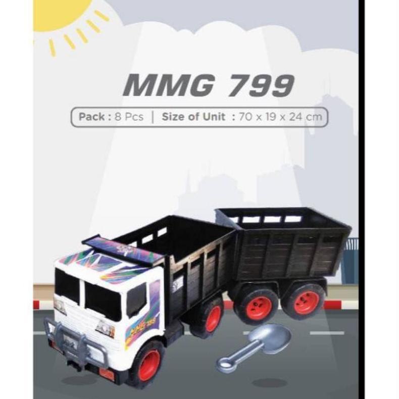 OBRAL LEBAY.... MAINAN MOBIL ANAK2 SUPER JUMBO TRUK GANDENG
