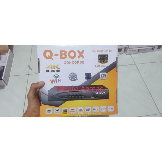 SET TOP BOX TV DIGITAL DVBT2 S2 COMBO Q-BOX BARU
