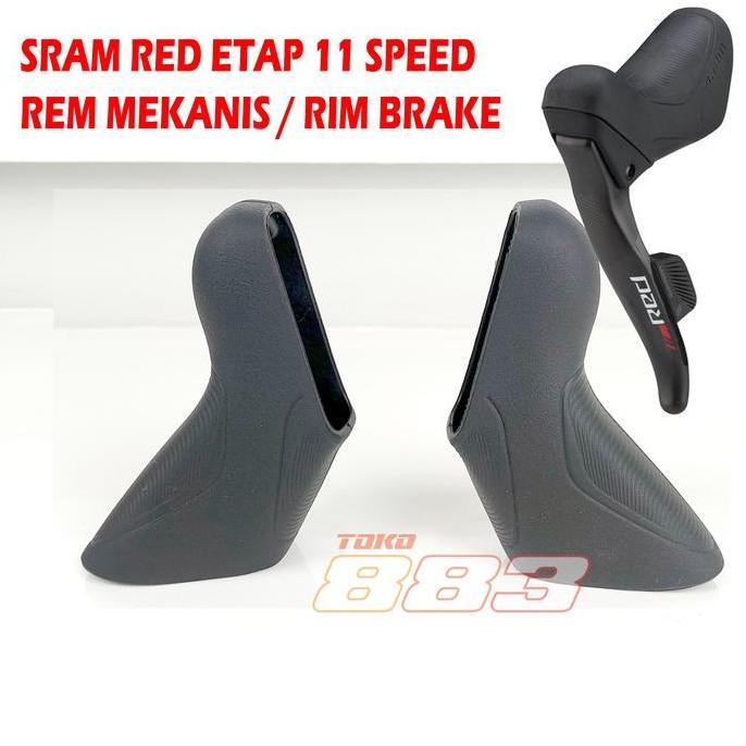 Karet Cover Hood Shifter Brifter SRAM RED ETAP 11 Speed dan SRAM FORCE AXS 12 Speed Rem Mekanis / Ri