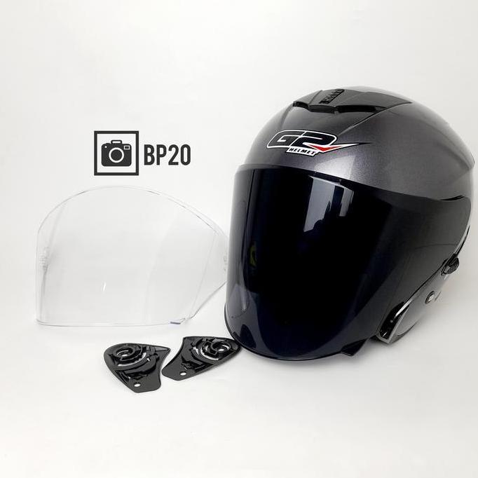 Kaca Helm G2 OPTIMAX - Flat Visor Helm G2 OPTIMAX