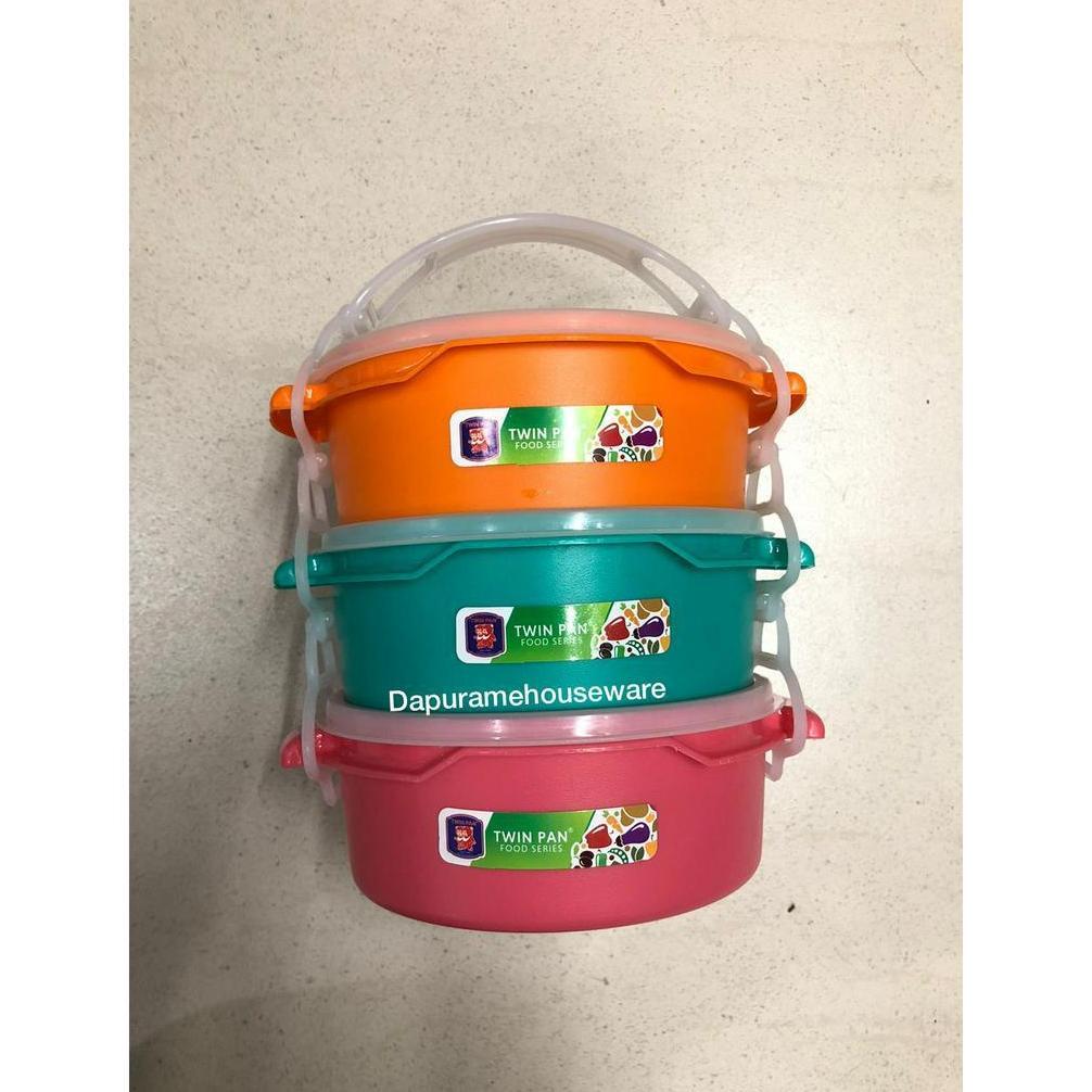 HOT PRODUCT RANTANG BULAT RT15 TWINPAN / KOTAK MAKAN TINGKAT