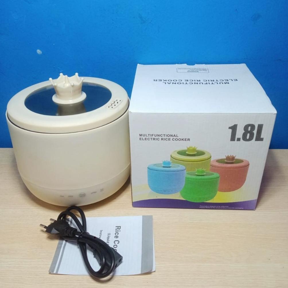HOT SALE Penanak nasi multifungsi/penanak nasi mini 1,8L/penanak nasi multifungsi penanak nasi kecil
