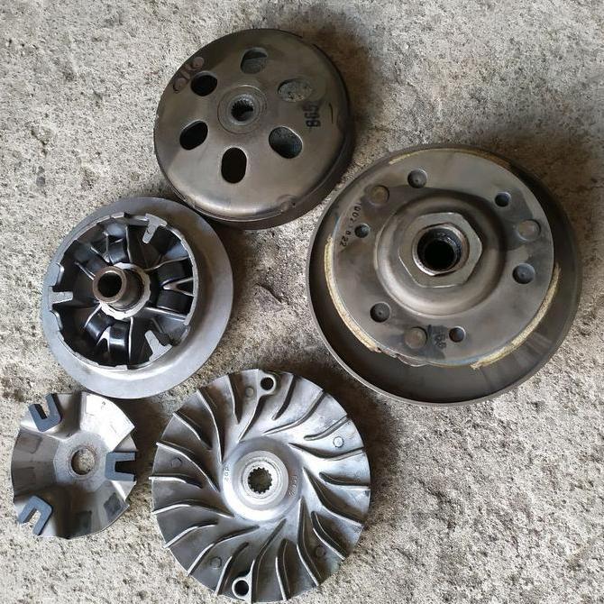 PULLEY SET ORIGINAL YAMAHA AEROX LEXY 155 PROMO