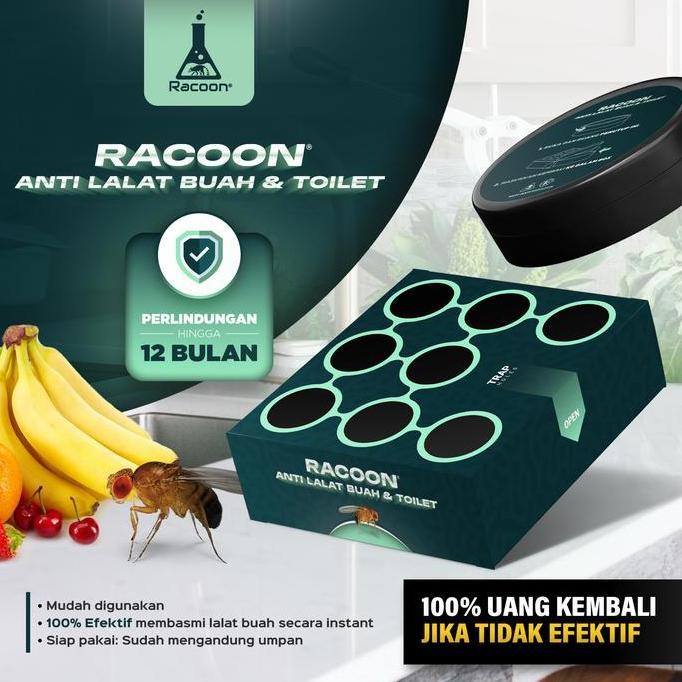 Racoon FLYGON Racun Umpan Lalat Buah & Kamar Mandi