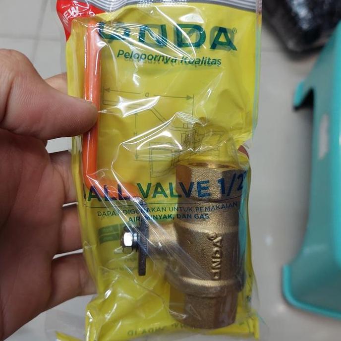 BALL VALVE 1/2" Onda / Ball Valve Onda 1/2" / Ball Valve Kuningan Onda