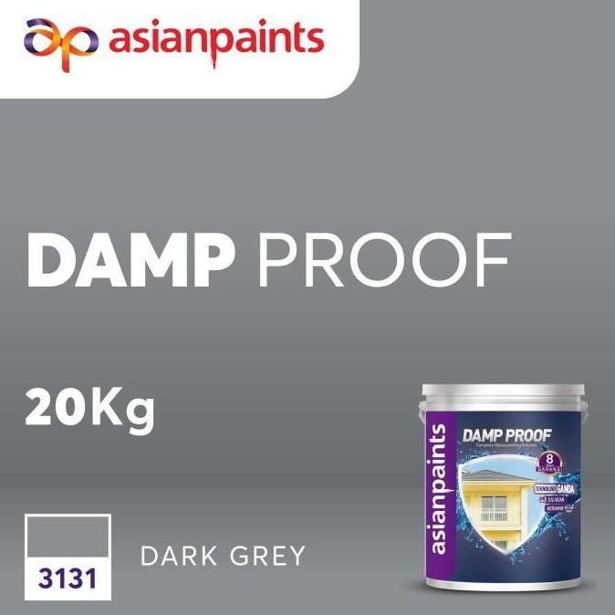 Cat Anti Bocor Waterproofing ASIAN PAINT DAMP PROOF Dark Grey 20kg