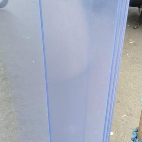 plat pvc clear 4mm x 1220 x 2440 ( PVC bening lembaran )