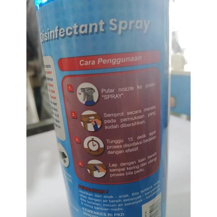 Cairan Anti Virus Corona 500 ml Desinfektan Disinfectan Spray Grosir