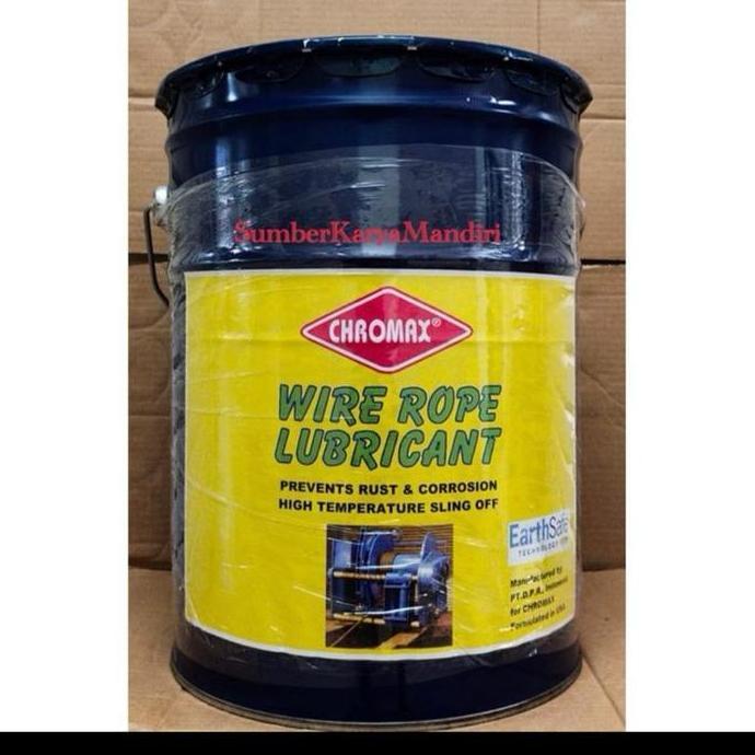 Chromax Wire Rope Lubricant / Pelumas Sling / Pelumas Wire Rope (20kg)