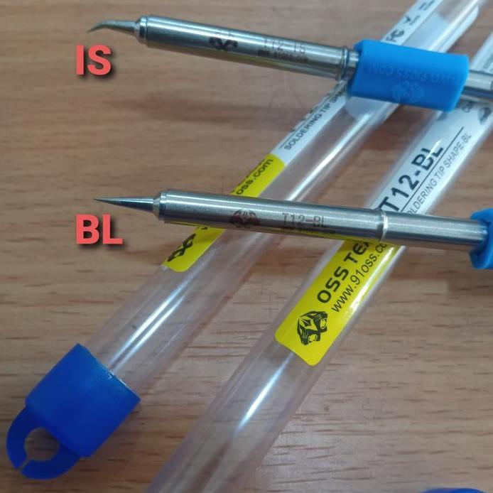 Mata Solder OSS TEAM T12 Lurus /Bengkok /Pisau Original