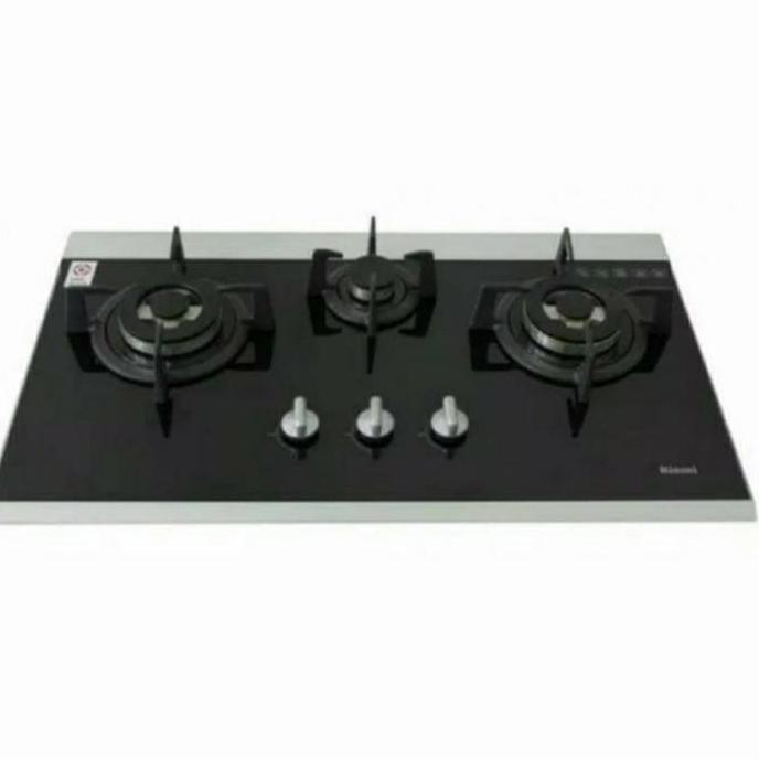 KOMPOR RINNAI 3 TUNGKU RB 7305 D / KOMPOR LISTRIK RINNAI 3 TUNGKU
