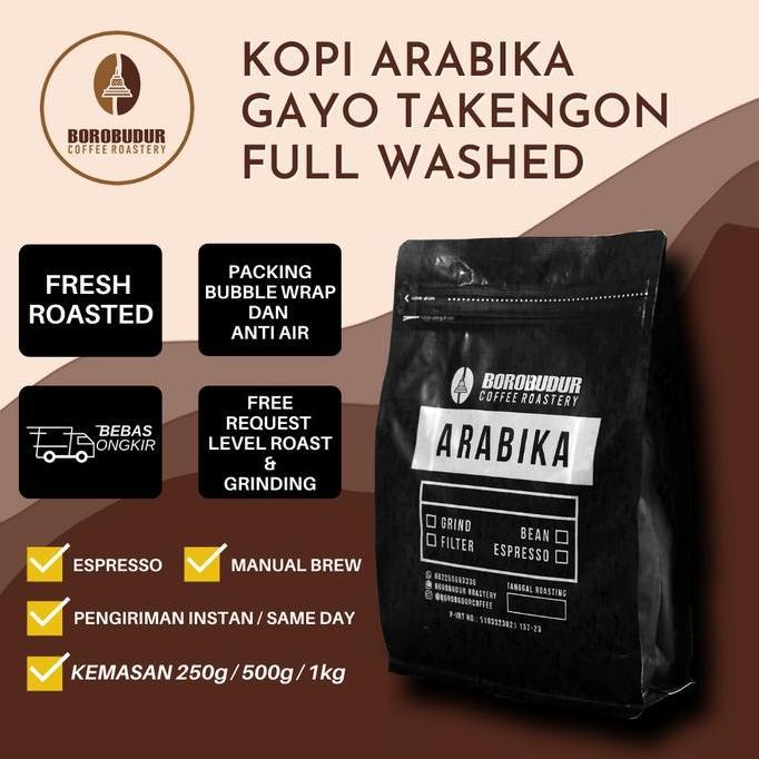KOPI ARABICA GAYO TAKENGON BIJI DAN BUBUK