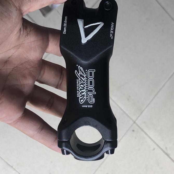 STEM 80MM 7 DERAJAT OVERSIZE STANDAR 28.6 KE 25.4 AMOEBA BORLA ST M310