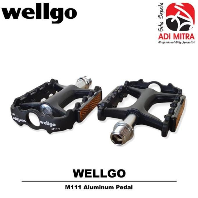 Wellgo M111 Aluminum Pedal Bearing Sepeda MTB