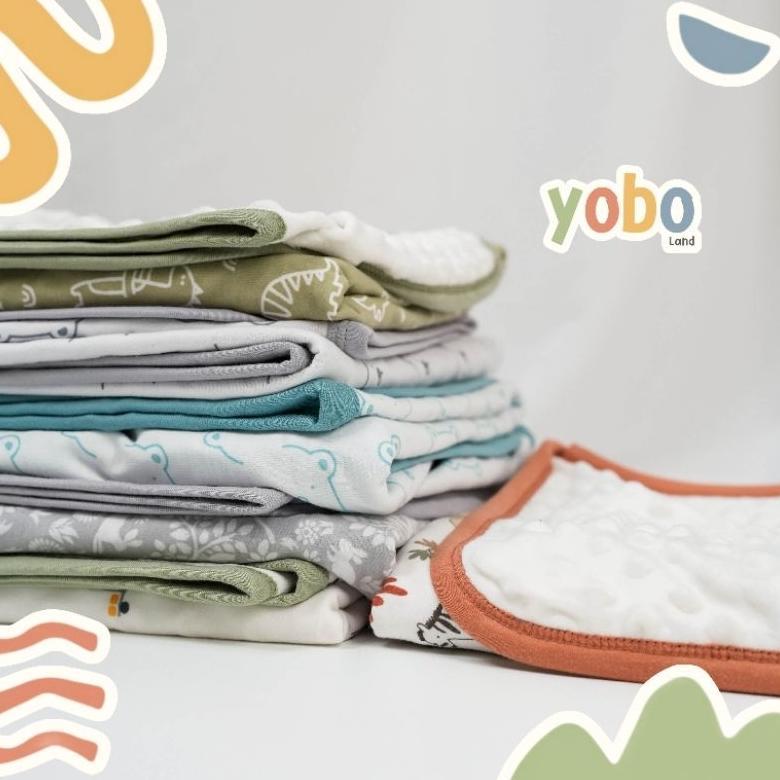 SELIMUT KAOS BAYI (BABY BLANKET) YOBO | MINKY Diskon