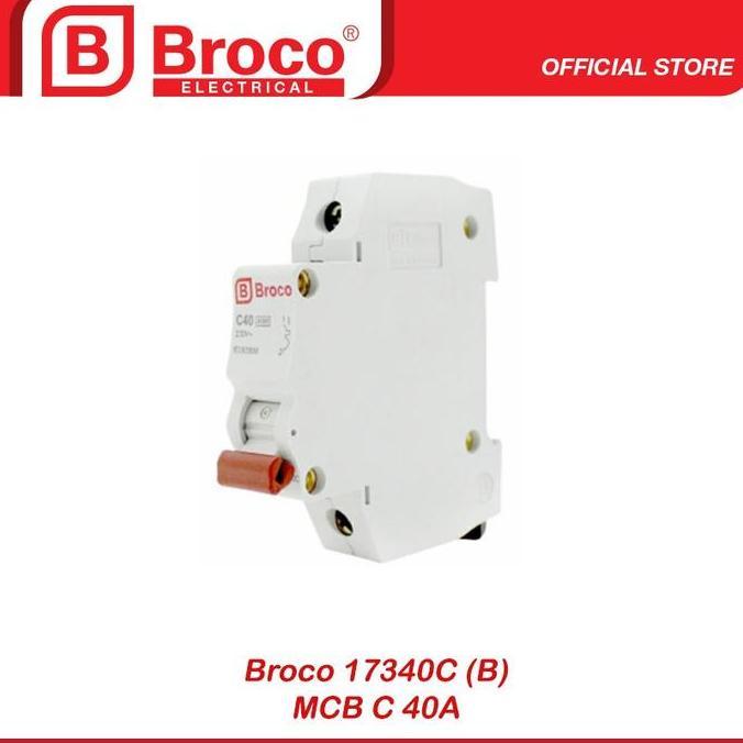 lokalapa / BROCO MCB C 40 Ampere (17340C) Diskon
