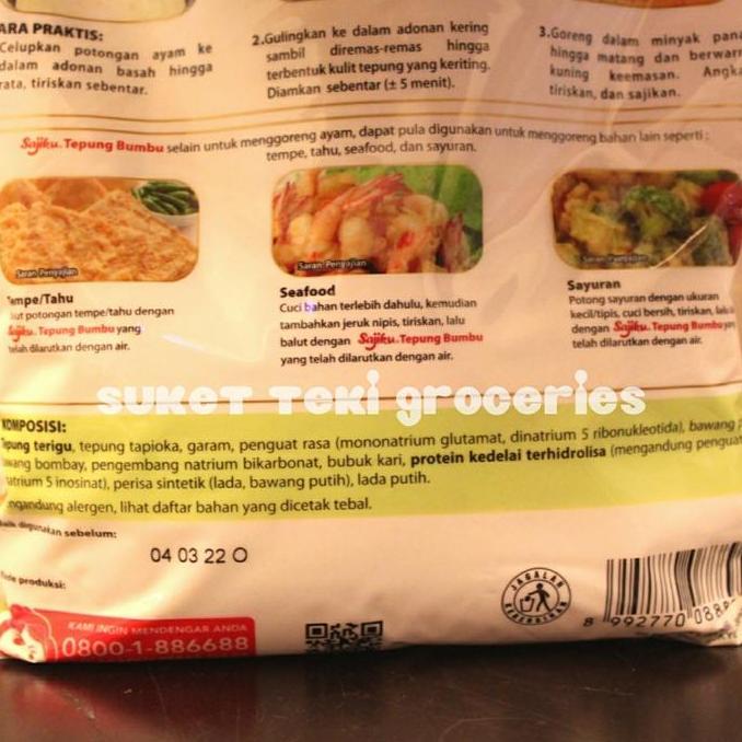 Farina- Tepung Bumbu Serbaguna Sajiku Ajinomoto 900Gr / 1Kg An Crispy Horeka