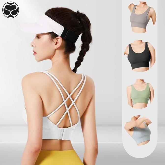 SecondShape - Sonia Sport Bra Wanita Olahraga Yoga Gym Fitness