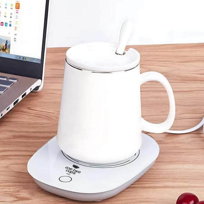 Alas Penghangat Gelas Cangkir 220V 16W Tatakan Minuman Teh Kopi Electric Warmer Heating Pad