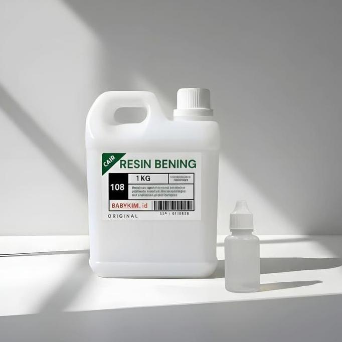 Arte- Resin Bening 108 1Kg - Cair Resin Bening Polyester Untuk Kerajinan Tangan & Pelapis Anti Bocor