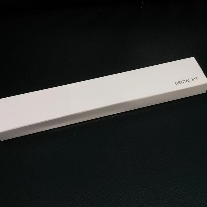 kaper dental kit hotel/cover box sikat gigi/kotak dus dental kit
