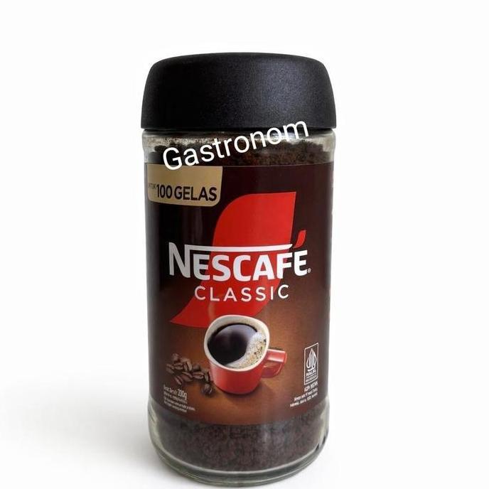 Nescafe Classic Bottle 200 Gr / Nescafe Kopi Instan / Kopi Instan
