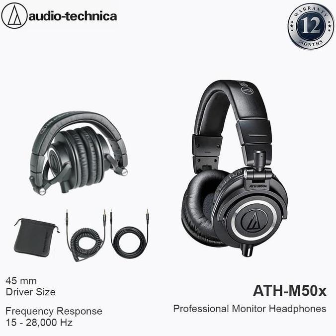 Audio-Technica ATH-M50X BLACK