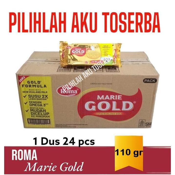 Roma Marie Gold 110 Gr Multipack - ( Harga 1 Dus Isi 24 Pcs )