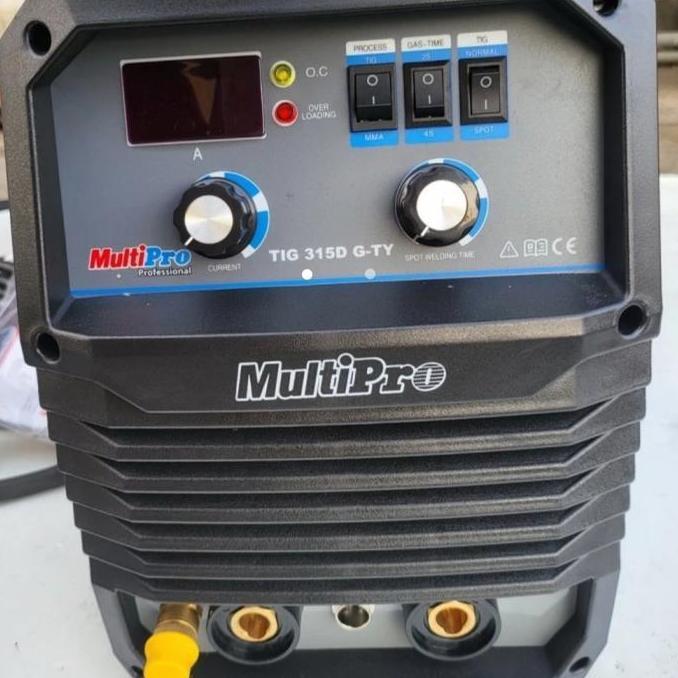 Multipro Tig 315D G-TY Mesin las argon stainless Tig315 3 phase 380V