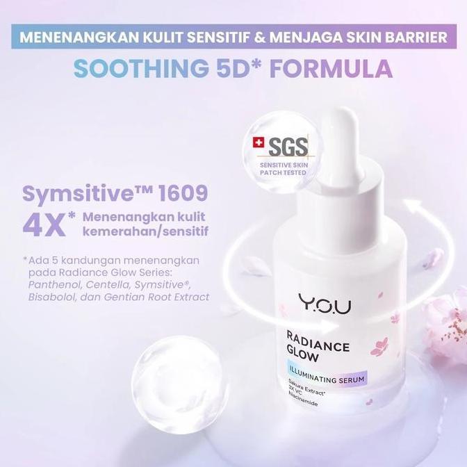 YOU Radiance Glow Illuminating Serum | Brightening Vitamin C Niacinamide | Gentle Glowing Skin | RG