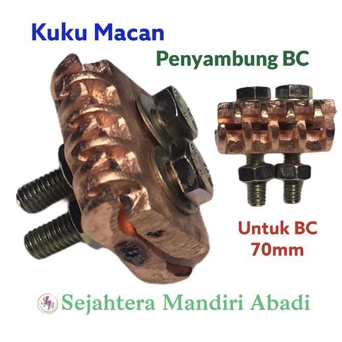 Ready Kuku Macan BC 70mm Penyambung BC Bare Copper 70mm