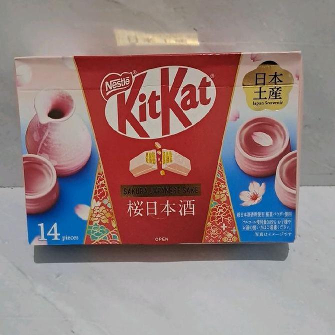 Kitkat Sakura Japanese Sake