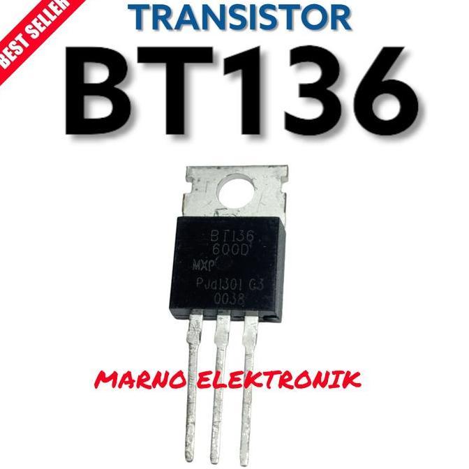 TRANSISTOR TR BT136600D BT 136600D BT136 BT 136 600 ASLI ORI ORIGINAL A2162