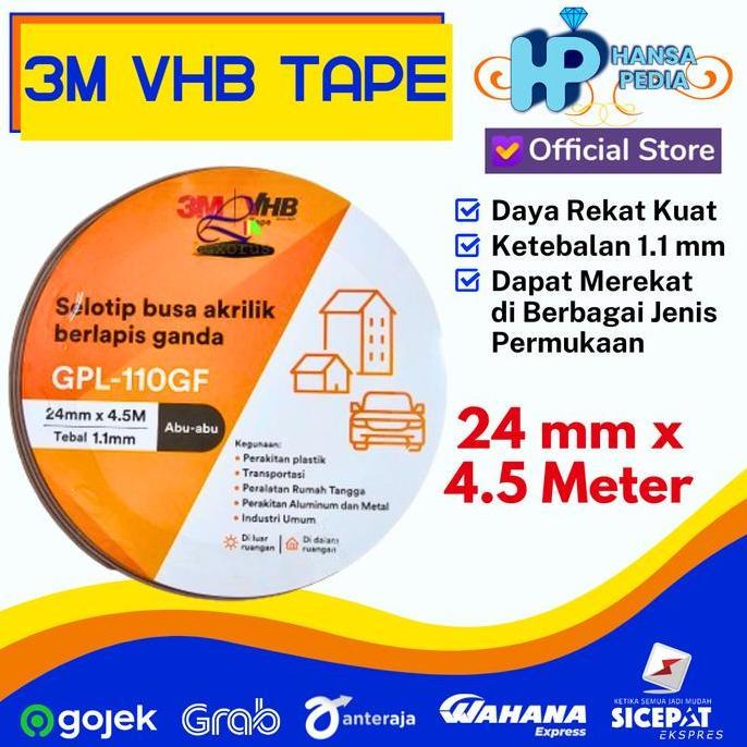 3M VHB Double Tape 24mm x 4.5m / Double Tape Mobil